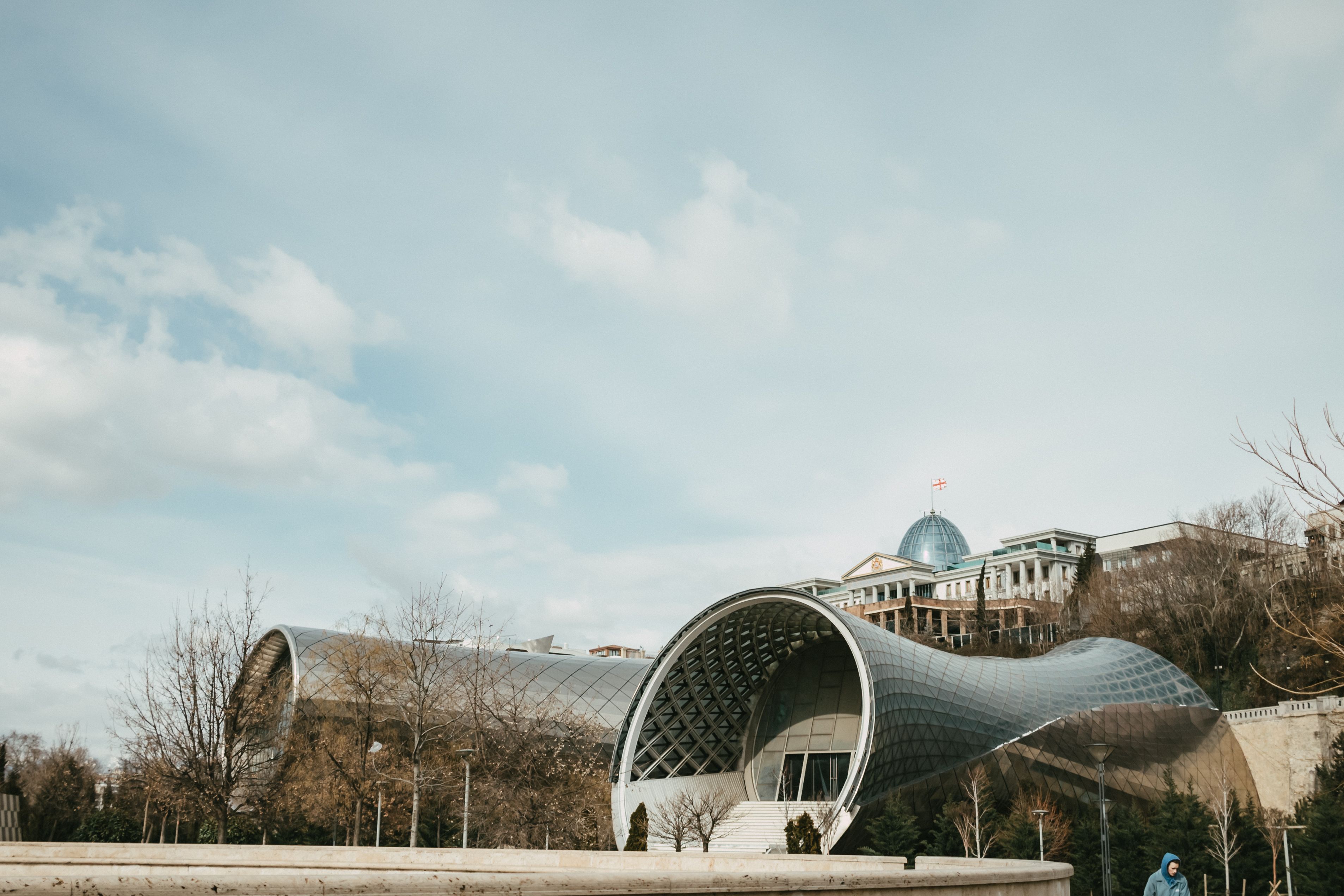 Tbilisi skyline with historic centre and new-build developments in Vake, 2026